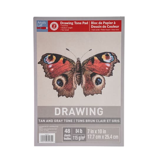 Tan & Gray Tone Drawing Pad by Artist's Loft
